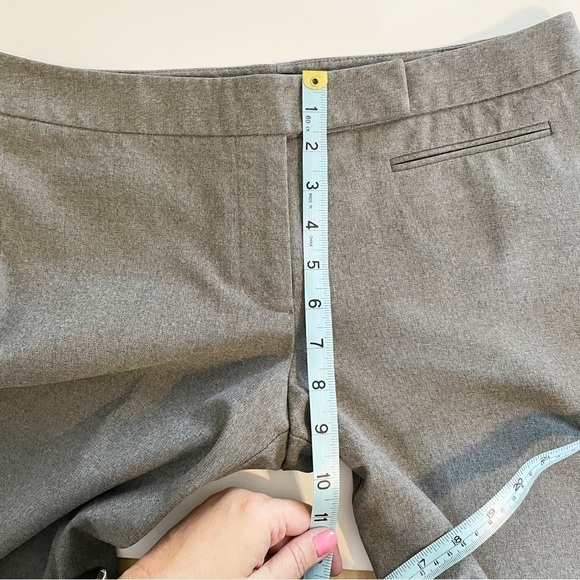The Limited Gray Straight Leg Pants Size 6 - Picture 7 of 7